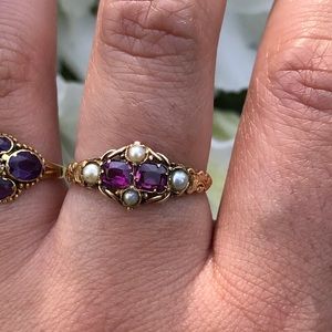 Late Georgian-Early Victorian 14k gold ring